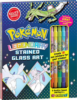 Pokémon Legendary Stained Glass