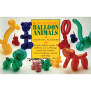 A vibrant display of balloon animals created using the Balloon Animal Kits by Schylling. The kit includes a variety of colorful balloon animals like a dog, a giraffe, and a flower, along with a balloon pump, 20 balloons, and an 80-page instruction booklet featuring over 175 photos detailing each step. Perfect for parties and creative fun for all ages.