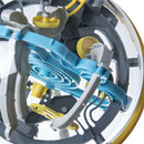 The Perplexus Beast by Spin Master is a mechanical puzzle that features a complex network of brightly colored tracks inside a transparent sphere. The intricate design includes various pathways and obstacles, inviting players to navigate a small marble through twists and turns for a challenging experience that enhances problem-solving skills and entertains.