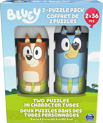 Bluey - 36 Piece Jigsaw Puzzle Two Pack