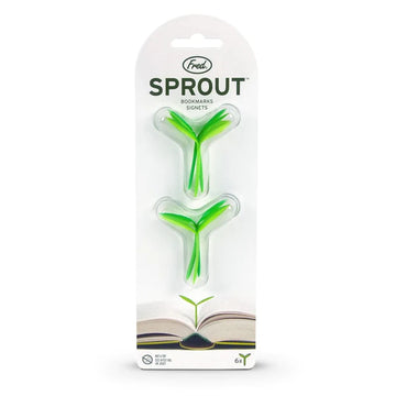 Sprout bookmarks in packaging