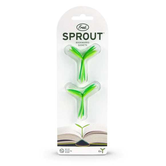 Sprout bookmarks in packaging