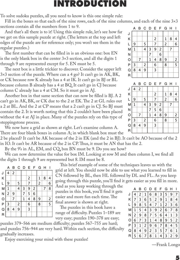 The Blockbuster Book of Sudoku by Union Square & Co features a colorful cover with engaging Sudoku puzzles. This book provides a variety of challenges for Sudoku enthusiasts, ranging from beginner to expert levels, encouraging critical thinking and problem-solving skills. It includes brief tutorials and tips for solving puzzles effectively, enhancing the overall Sudoku experience.