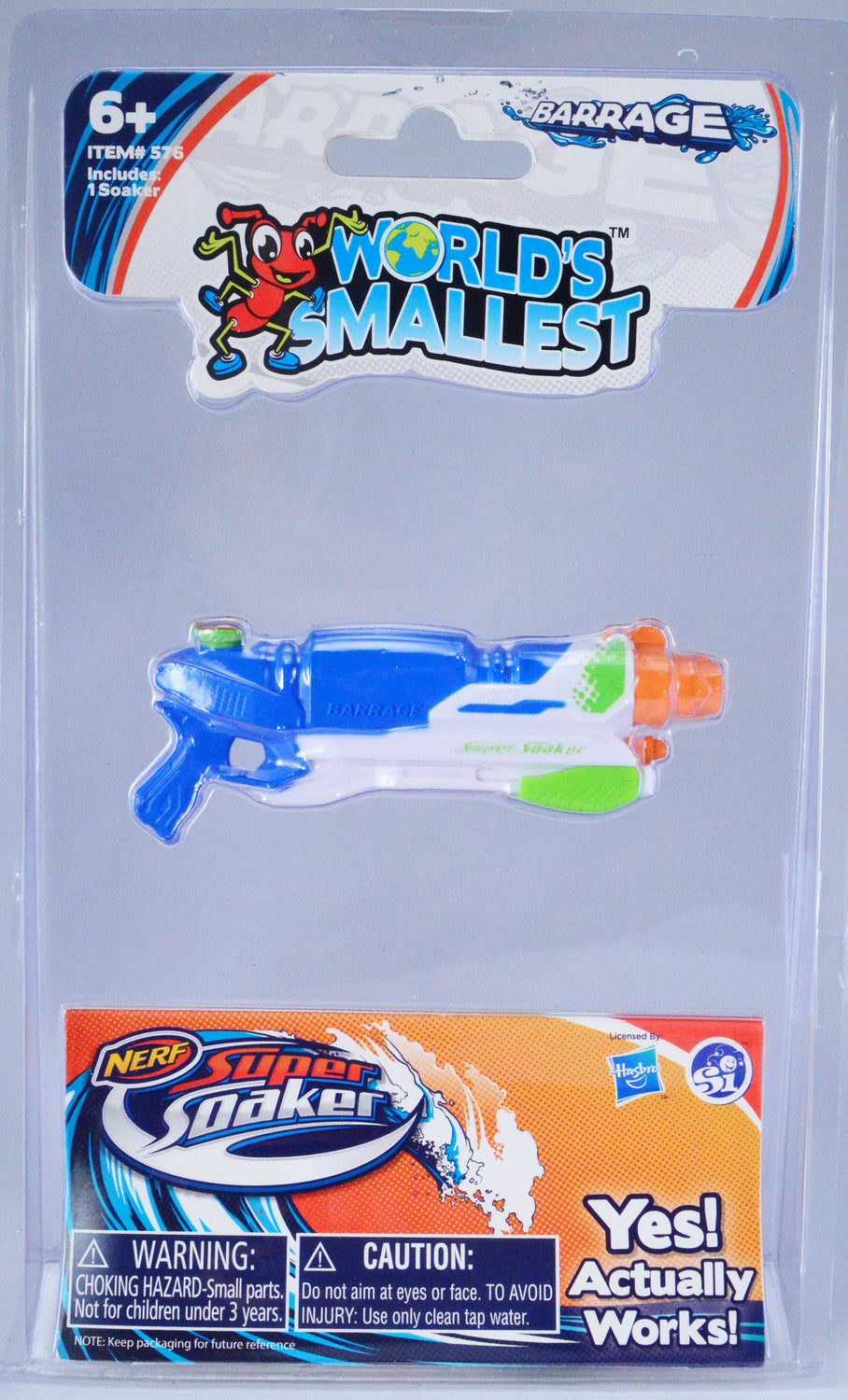 World's Smallest Super Soaker