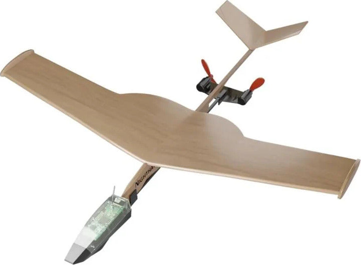 The PowerUp Tornado Updraft kit is an innovative DIY flying model kit that features a streamlined wooden body with a battery compartment and winglets. Designed for easy assembly, it includes a lightweight design for excellent flight capability. Ideal for hobbyists and aspiring aviators.