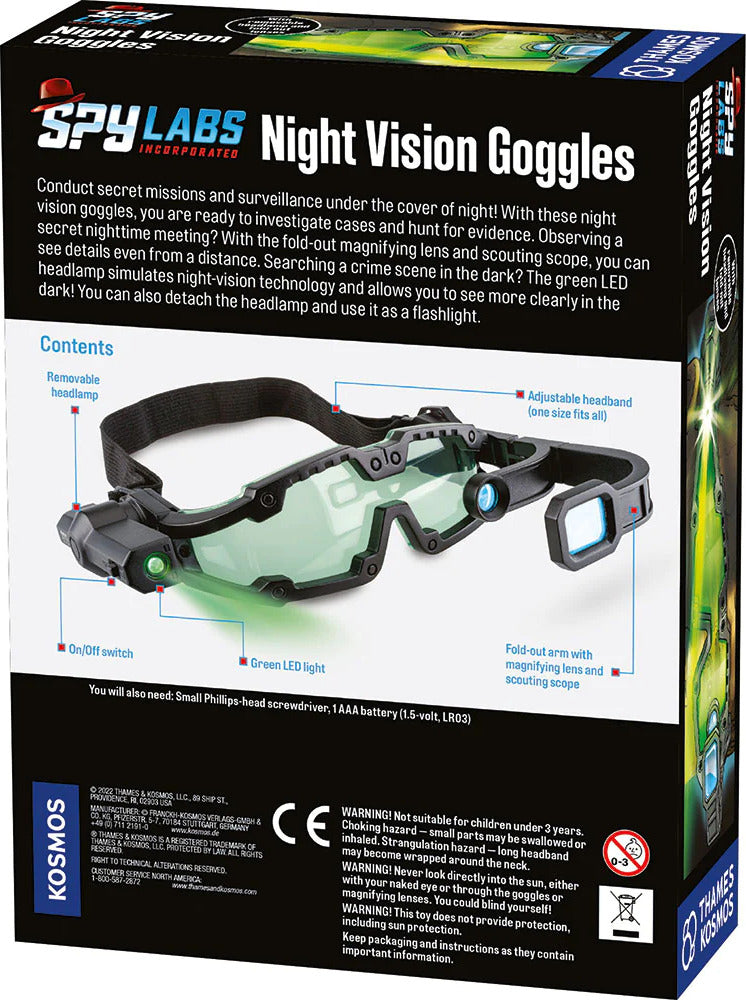 Spy Labs: Night Vision Goggles