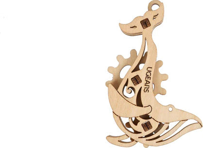 Ugears U-Fidgets Pacific Ocea is a beautifully crafted DIY mechanical fidget toy, featuring a whale design made from durable wood. This kit embraces creativity and relaxation, encouraging users to assemble intricate pieces that move and engage the mind. Ideal for adults and children, the U-Fidgets offer a whimsical touch to any desk or workspace.