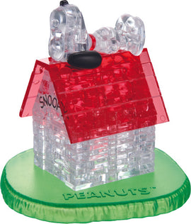Licensed Crystal Puzzle-Snoopy And Doghouse