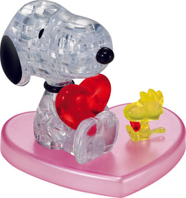 Licensed Crystal Puzzle- Snoopy Heart