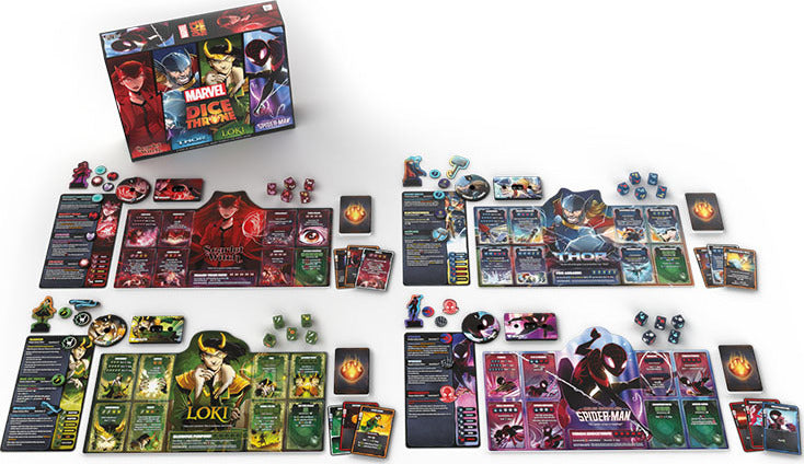 Dice Throne Marvel 4 Hero Box | EurekaPuzzles Dice Throne Marvel 4 Hero Box | EurekaPuzzles