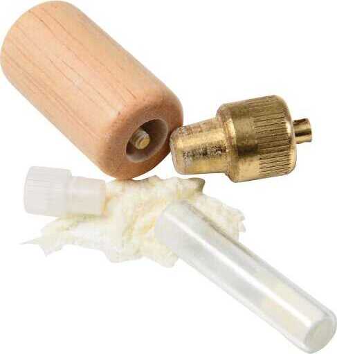 Bird Call DIY kit by U.S. Toy featuring wooden components including a cylindrical wooden block, a brass nozzle, and a plastic tube, designed for creating your own bird call.