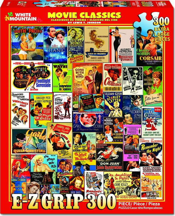 Movie Classics - 300 Piece - White Mountain Puzzles