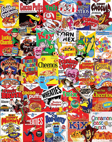 Cereal Boxes - 1000 Piece - White Mountain Puzzles