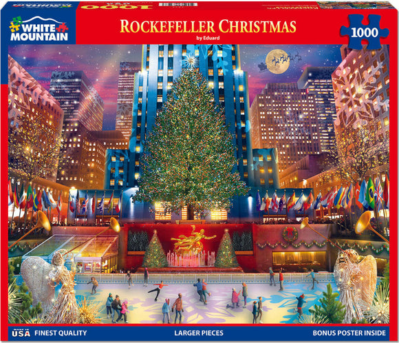 Rockefeller Christmas - 1000 Piece Jigsaw Puzzle