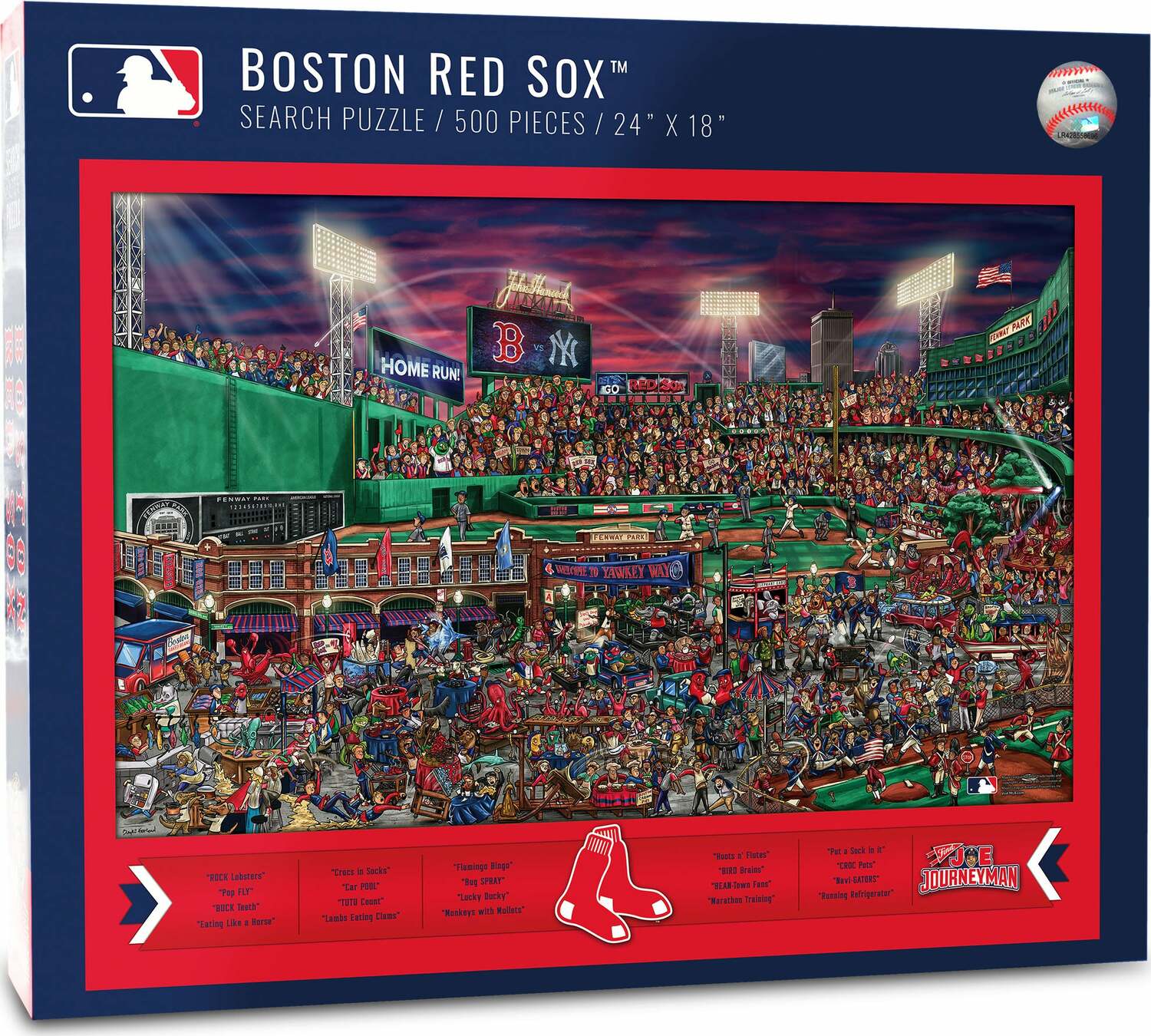 Boston Red Sox Jigsaw Puzzle - 500 Pieces | EurekaPuzzles