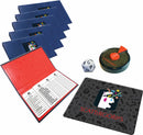 Scattergories 30th Anniversary game set by Winning Moves, featuring a colorful game board, timer, scoring sheets, and a letter die, all packaged in a vibrant design. Ideal for fun family gatherings or game nights with friends.