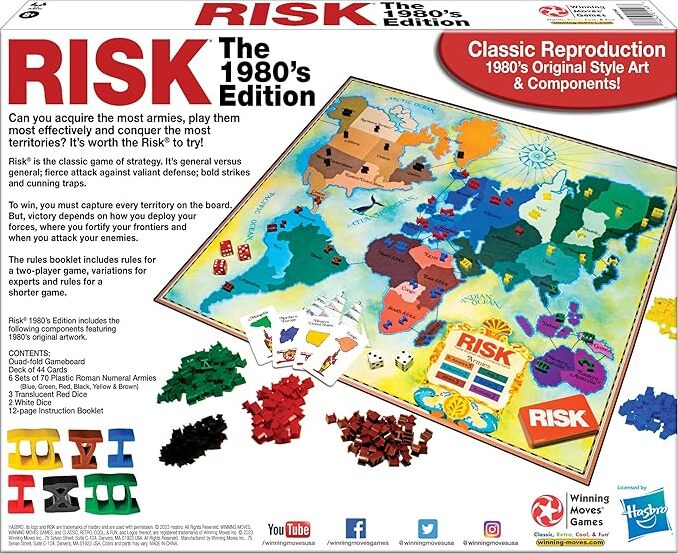 Risk 1980's Edition