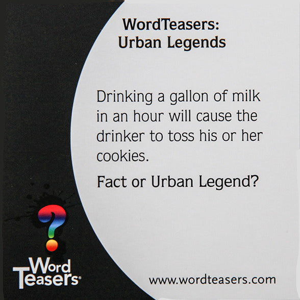 Word Teasers Urban Legends