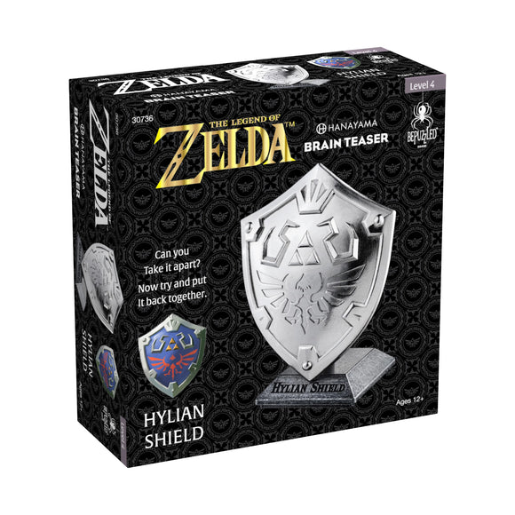 Zelda Hylian Shield Cast Puzzle packaging