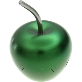 Green Apple Aluminum mechanical puzzle featuring a shiny, green apple design with a metallic stem. The puzzle is designed for fun and engaging problem-solving, appealing to both kids and adults who enjoy challenges.