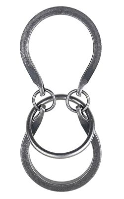 The Old Shackles Tavern Puzzle is a mechanical puzzle featuring interlocking metal rings designed to challenge your problem-solving skills. Crafted by Tucker Jones House, the puzzle showcases a unique, artistic design that adds to its aesthetic appeal while providing hours of fun and intrigue.
