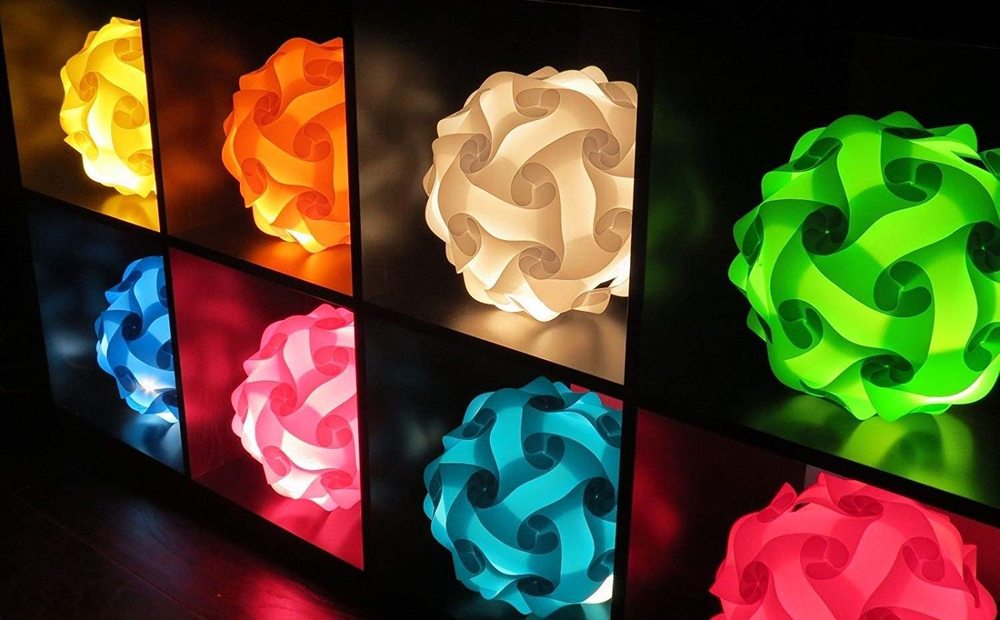 EurekaPuzzles Puzzle Lamp Kit - DIY Lighting