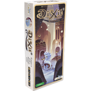 Dixit: Revelations board game by Asmodee, featuring a beautifully illustrated box with mystical imagery, ideal for family game nights. The components are designed to inspire creativity and imagination as players interpret art through storytelling.