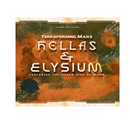 Box cover of Terraforming Mars: Hellas & Elysium game by Stronghold Games. Features vibrant artwork of Mars geography, showcasing hexagonal gameplay elements and the title prominently displayed. A blend of exploration and strategy awaits players as they venture into this expansion set.