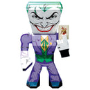 A detailed DIY kit of the Joker character from comics, featuring vibrant colors and intricate design. The metal model showcases the Joker's iconic purple suit, green hair, and sinister grin, holding a playing card with a joker illustration. Perfect for fans of DIY projects and comic book enthusiasts.