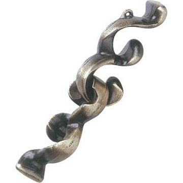 The Cast Baroq by Hanayama is a beautifully crafted mechanical puzzle, featuring an intricate design with multiple twisting and overlapping metal shapes. Its unique form challenges users to navigate through its complex structure, making it a captivating addition to any puzzle enthusiast's collection.