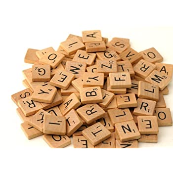 Loose Scrabble Tiles