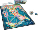 Ticket to Ride: Japan & Italy Expansion board game by Days of Wonder. Features a colorful game board depicting routes across Japan and Italy, with train pieces and cards displayed alongside the box. Ideal for strategy and adventure gaming enthusiasts.