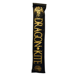 Dragon Kite from House of Marbles features a striking design with a dragon motif. The product packaging is sleek and black with bold, golden text. Perfect for outdoor fun and adventures, this kite is designed to capture the imagination while soaring high in the sky.