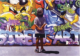 A vibrant jigsaw puzzle titled 'The Connossieur' by Art & Fable Puzzle Co, featuring an intricate design and colorful artwork. Perfect for puzzle enthusiasts looking for a unique challenge.