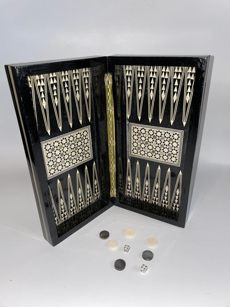 Backgammon 12" Mother of Pearl