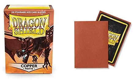 Dragon Shields: (100) Matte Copper