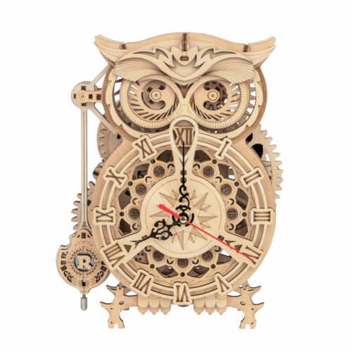 Owl Clock 3D Build Kit