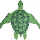 A colorful Baby Sea Turtle Kite designed by PREMIER Kites, featuring intricate green and darker green shell patterns. The kite resembles a sea turtle, complete with flippers and a textured shell design. Ideal for outdoor play and flying high in the sky.
