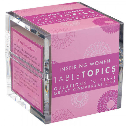 Table Topics Inspiring Women | EurekaPuzzles