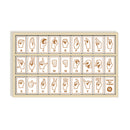 The Sign Language Alphabet Tiles by Begin Again features a collection of tiles showcasing American Sign Language signs for each letter from A to Z. Each tile has a clear depiction of the hand signs, providing a visual learning tool for practicing sign language. Ideal for educational games and enhancing communication skills.