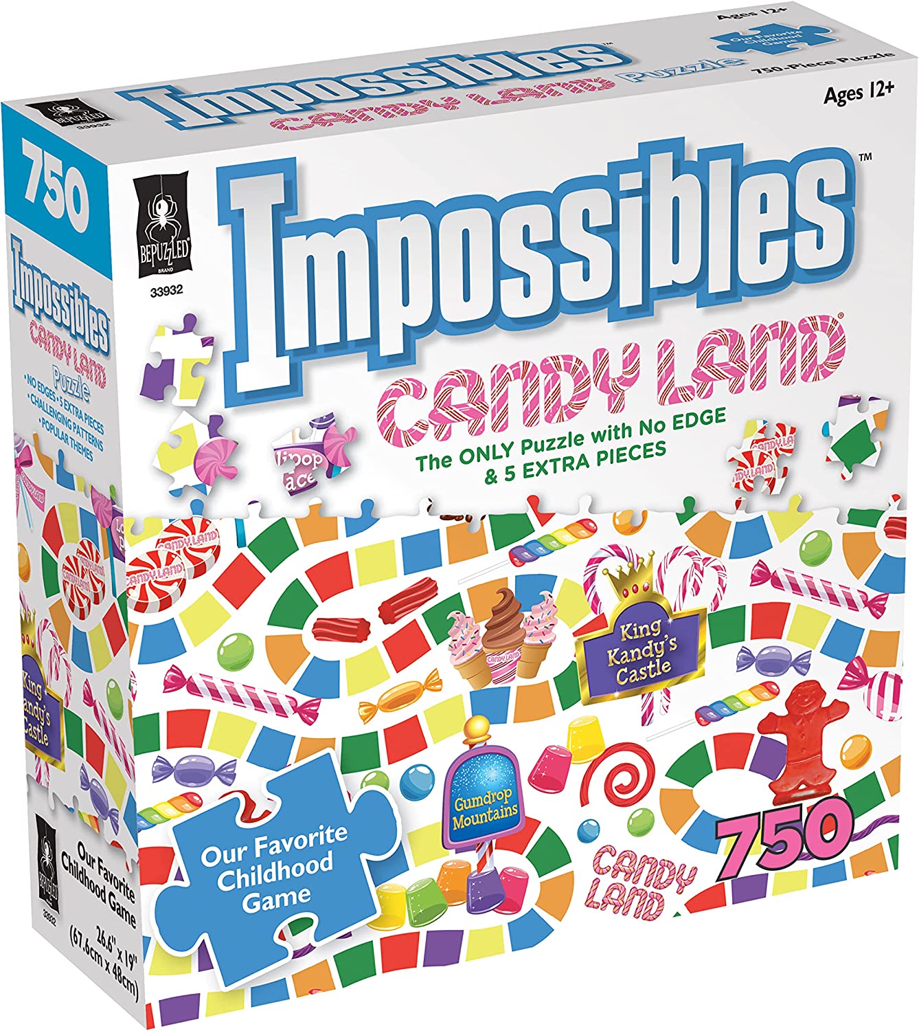 Impossibles Candy Land Jigsaw Puzzle - 750 Pieces | EurekaPuzzles