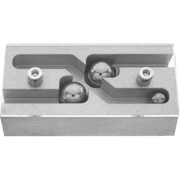 R2D2 Mechanical Puzzle by Jean-Claude Constantin featuring an intricate design with metal balls positioned within a sleek, metallic frame, inviting users to engage in a stimulating brain-teasing experience.