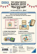 The Great British Baking Show game by Ravensburger features a colorful box cover displaying game components, including recipe cards, scoring sheets, and baking-themed tokens. The game is designed for 2 to 4 players aged 10 and up, promising a fun and engaging experience as players race to create their perfect bakes based on various recipes. The game encourages creativity, speed, and friendly competition among participants, perfect for fans of the well-loved baking show.