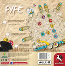 Fyfe game by Burnt Island Games. The game board features colorful wooden tokens and a strategic layout for scoring. Ideal for casual and family play with an engaging mix of luck and strategy.