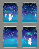 The Dreams Come True 3D Jigsaw Puzzle Jar by Pintoo features a whimsical design with a polar bear holding a jar of wishes under a starry night sky. The vibrant blue and purple colors create a dreamy atmosphere, inviting puzzle enthusiasts to create and explore. This jigsaw puzzle comes in a unique jar shape, showcasing intricate details and sparkling stars.