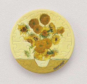 Vincent van Gogh "Sunflowers" 16 piece Magnetic Puzzle
