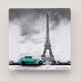 The Eiffel Tower 16 piece Magnetic Puzzle