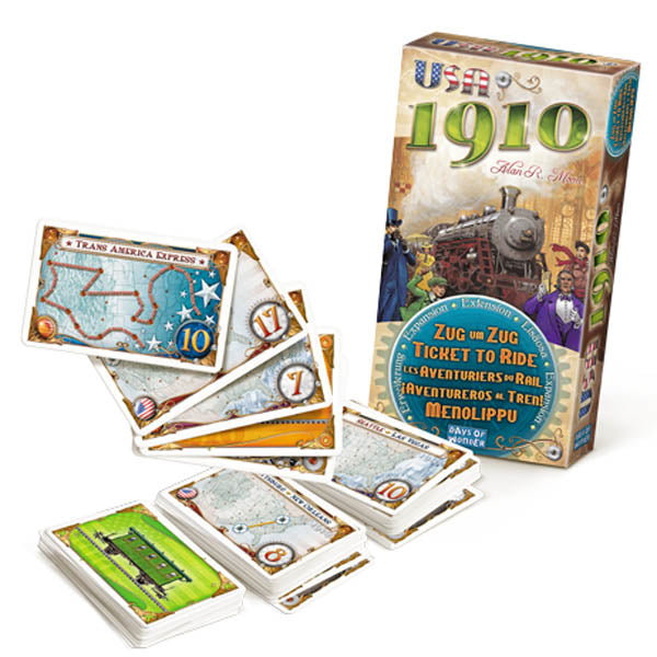 Ticket to Ride: USA 1910 Expansion