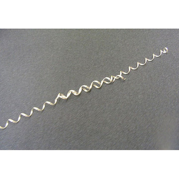 Magic Wire by Leonard G. Styche & Asso laid out on a dark background. The product is a flexible, wavy wire that can be manipulated into various shapes and figures, encouraging creativity and fine motor skills. It's a fun and engaging tool for DIY projects or as a fidget toy.