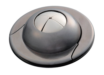 The Hanayama Cast UFO is a sleek mechanical puzzle featuring a metallic, UFO-shaped design. Its intricate structure challenges users to find the mechanism for disassembling and reassembling the pieces, making it a captivating brain teaser for puzzle enthusiasts.